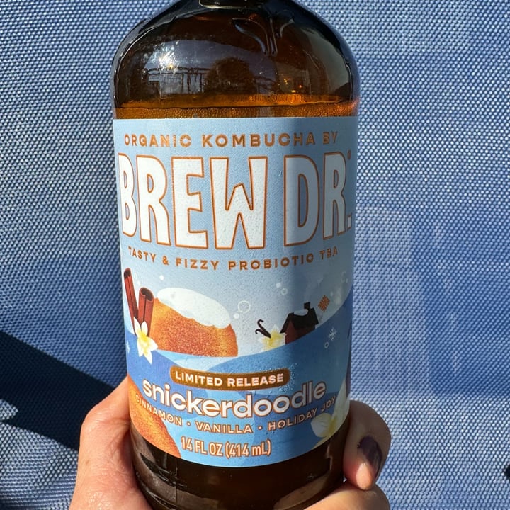 photo of Brew Dr. Kombucha Snickerdoodle (Limited Release) shared by @berryveganplanet on  24 Oct 2023 - review