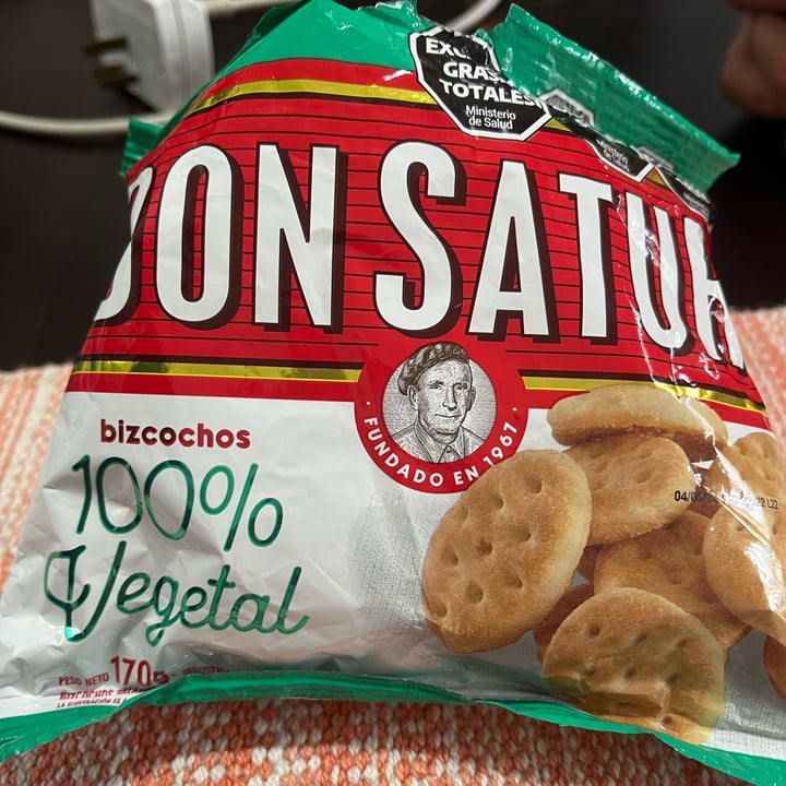 photo of Don Satur Bizcochos 100% Vegetal shared by @azaivegana on  17 Mar 2024 - review