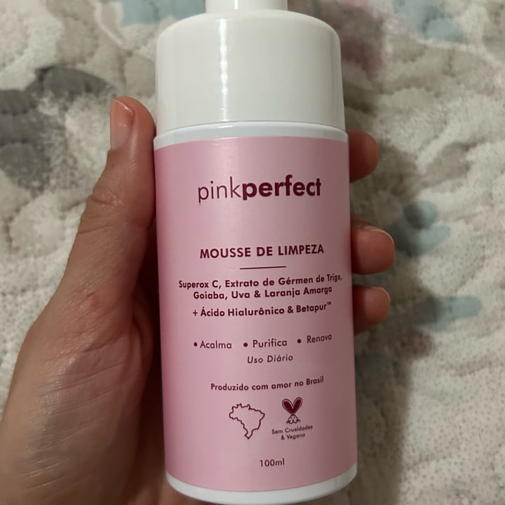 photo of Pink perfect Mousse De Limpeza Facial shared by @zcr on  12 Jan 2024 - review