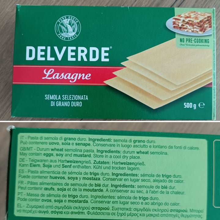 photo of Delverde Lasagna shared by @aryrene on  27 Dec 2023 - review