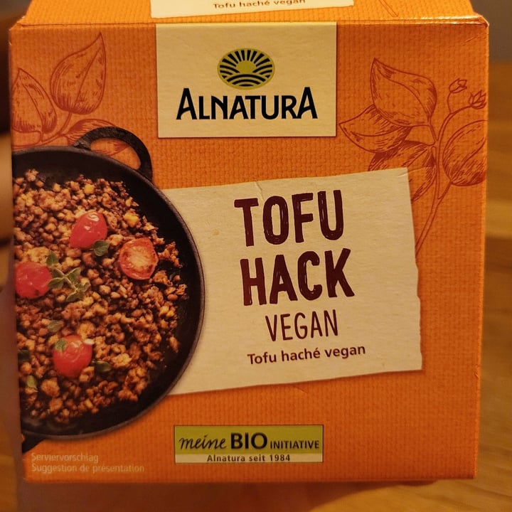 photo of Alnatura tofu hack shared by @melblondie on  18 Mar 2024 - review