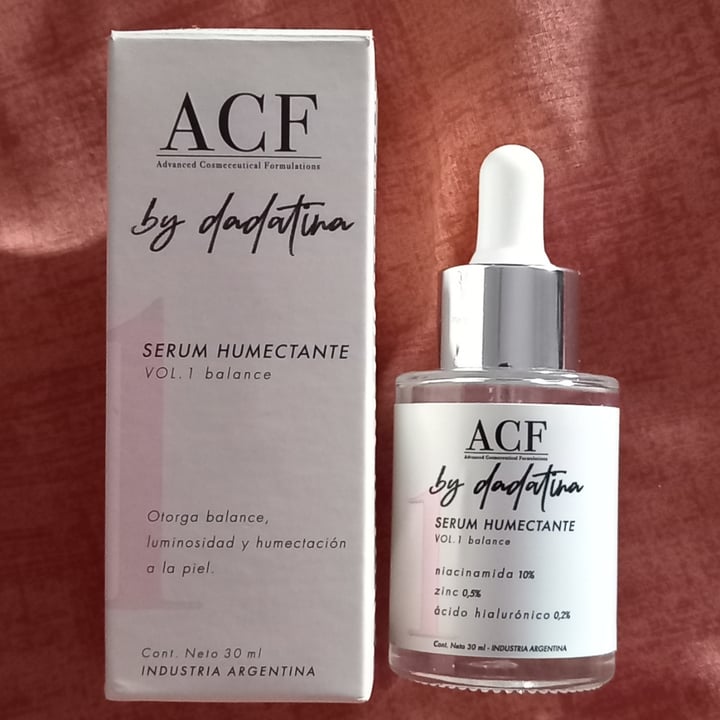 photo of ACF Serum Humectante Vol 1 Balance By Dadatina shared by @-fa on  02 Sep 2025 - review