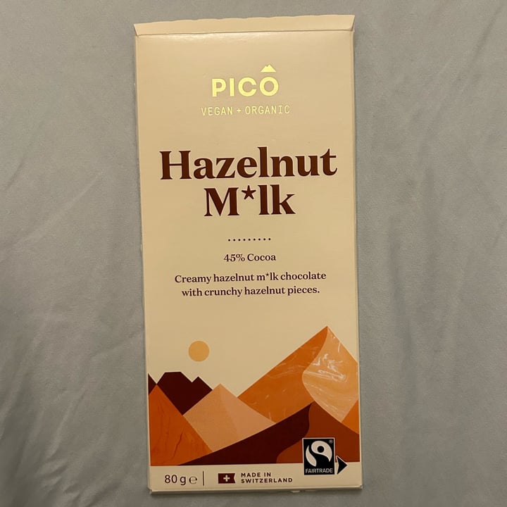 photo of Pico Chocolate Hazelnut M*lk shared by @vegellious on  23 Apr 2024 - review