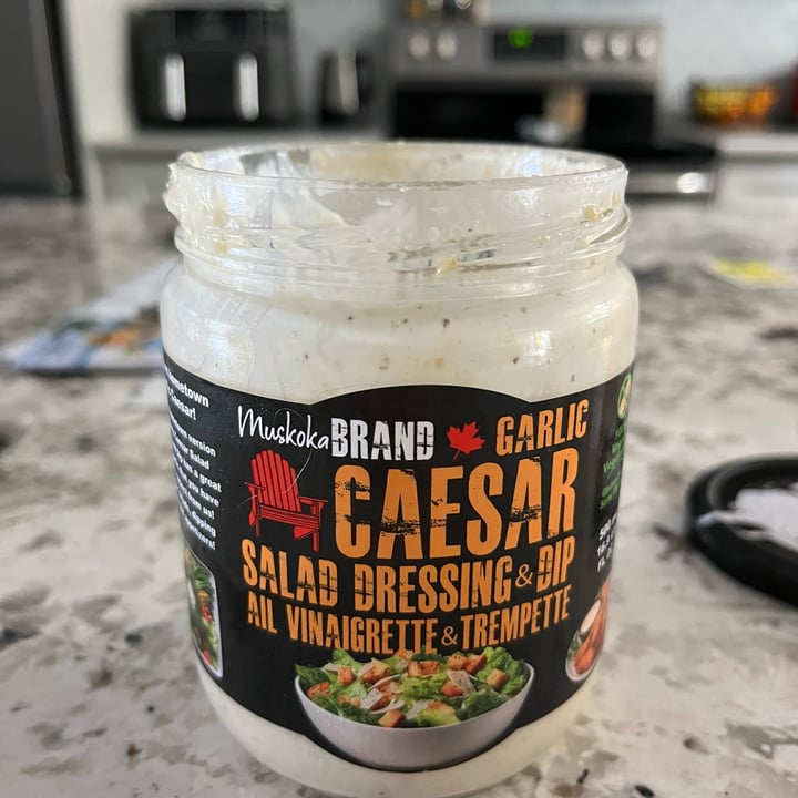 photo of Muskoka Brand Garlic Caesar Salad dressing and dip shared by @jmcdoug on  25 Oct 2024 - review