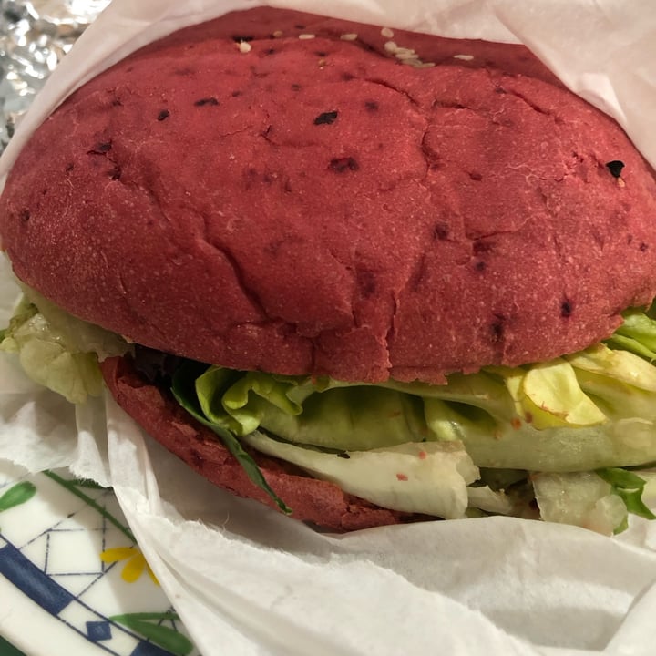 photo of MAMMATERRA Burger árabe shared by @roseylovesveggies on  25 Aug 2023 - review