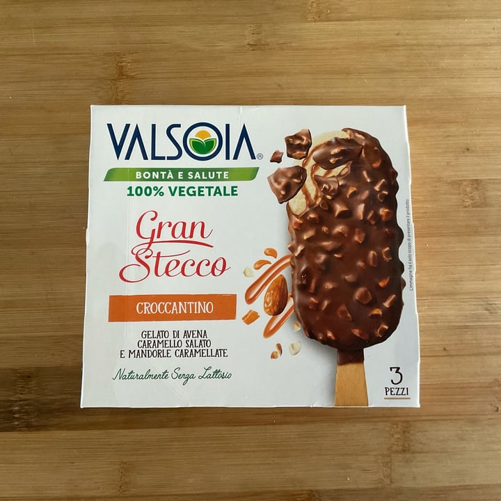 photo of Valsoia Gran Stecco Croccantino (Avena, Caramello Salato E Mandorle Caramellate) shared by @raffapico on  27 Aug 2023 - review