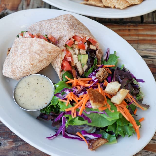 Photo of the dish “avocado bliss wrap”