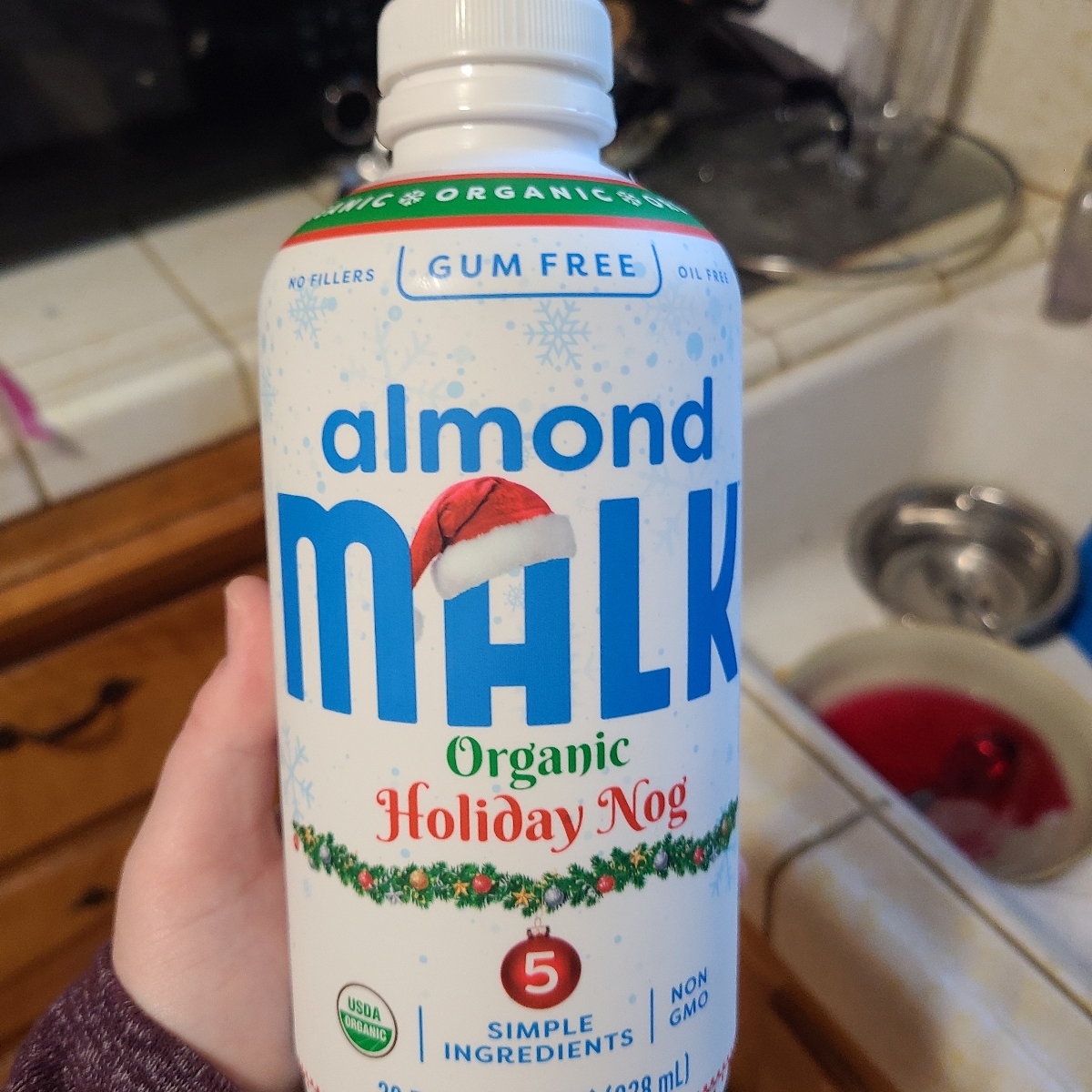 Almond malk Organic Holiday Nog Reviews abillion
