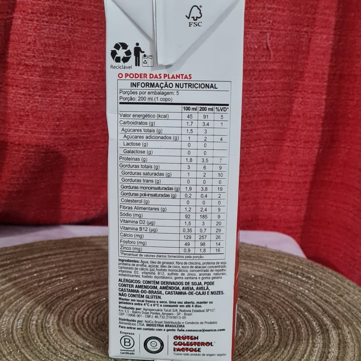 photo of NotCo NotMilk Original shared by @marthacalderaro on  16 Sep 2025 - review