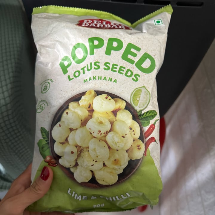 Delhi darbah popped lotus seeds (lime & chilli) Review abillion
