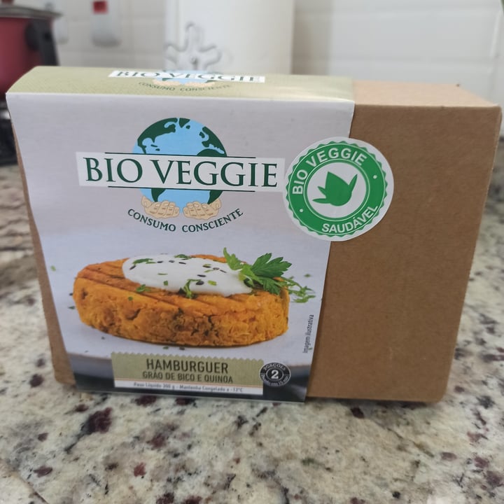 photo of Bio veggie Hamburger De Grão De Bico E Quinoa shared by @marianagiratafrancis on  09 Apr 2024 - review