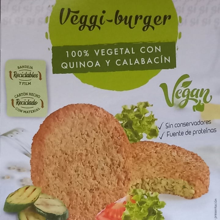 photo of Diquesí Veggi-burger 100% Vegetal Con Quinoa Y Calabacín shared by @animalsvoices on  07 Sep 2023 - review