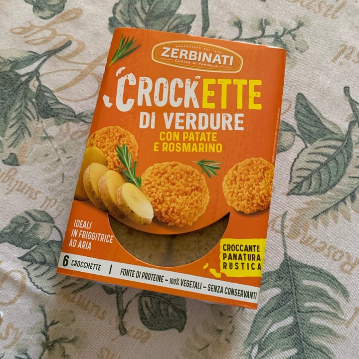 photo of Zerbinati crockette di verdure con patate e rosmarino shared by @calogero on  12 Oct 2023 - review