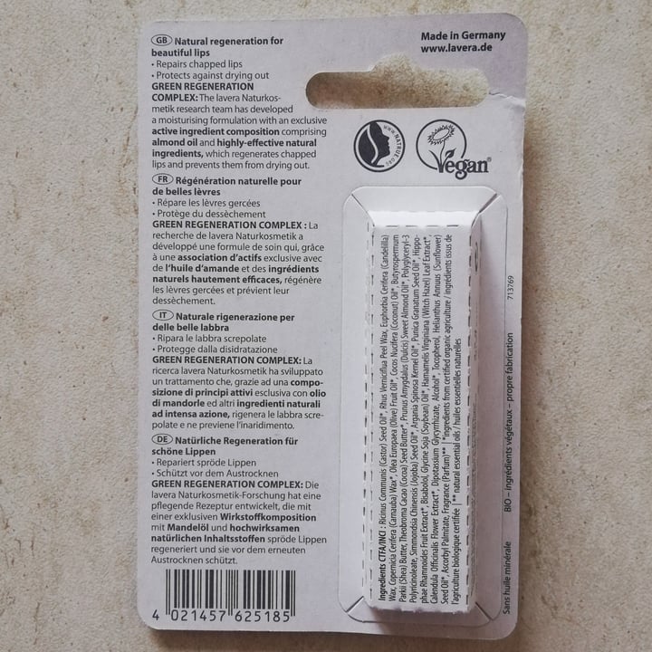 photo of Lavera Naturkosmetik Protect&Repair Lip Balm shared by @callmeancy on  27 Sep 2023 - review