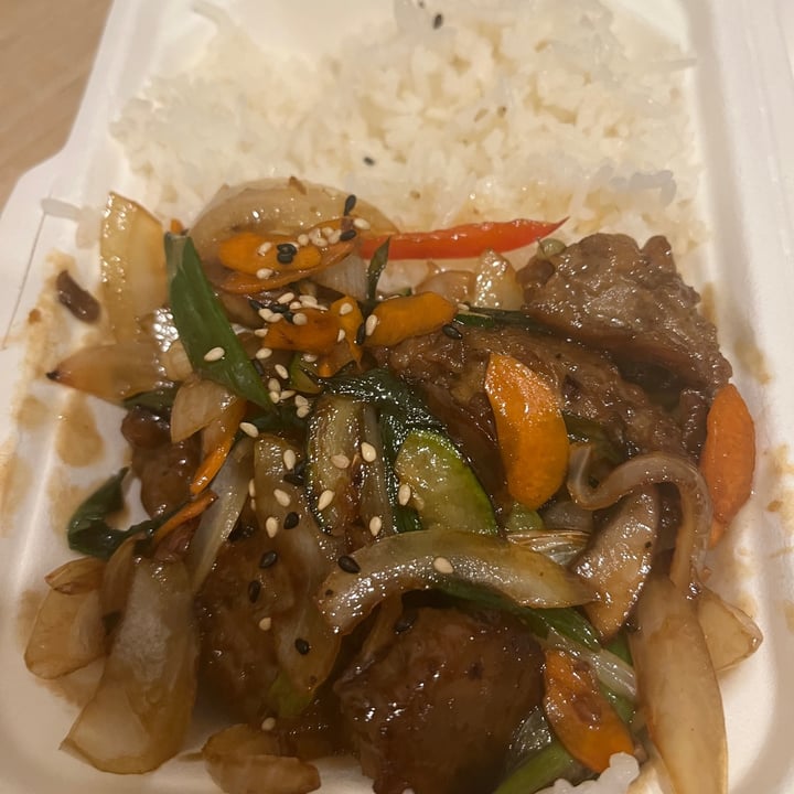photo of MukBap - Korean Vegan “Beef” With Rice Bulgogi shared by @alistar on  23 Sep 2023 - review