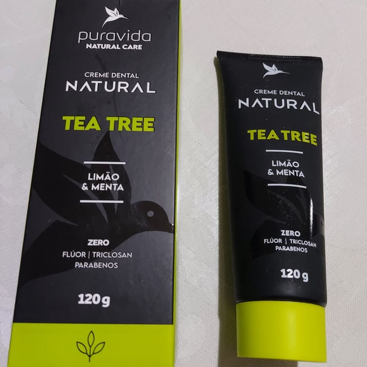 photo of pura vida natural care creme dental natural shared by @patriciamorais on  23 Aug 2023 - review