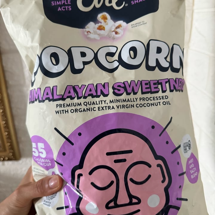 photo of Lesser Evil Snacks Popcorn Himalayan Sweetness  shared by @csquaree on  15 Apr 2024 - review