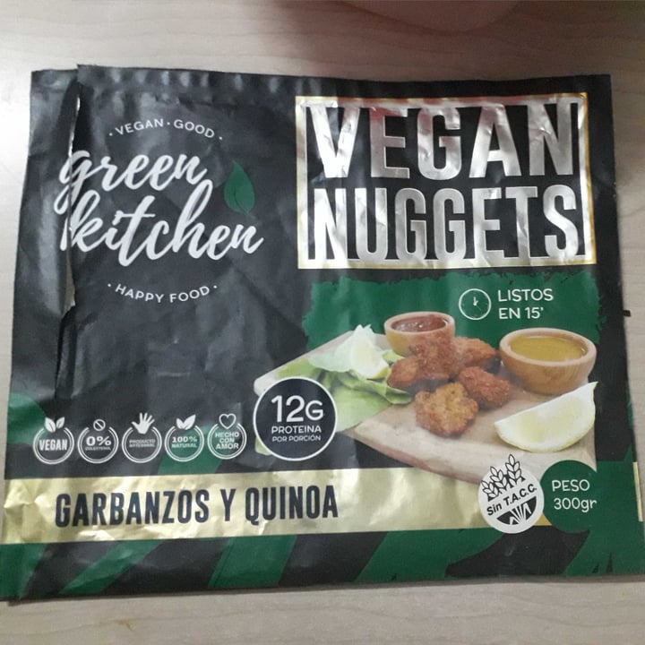 photo of Green kitchen nuggets de garbanzo y quinoa shared by @vaninadls on  27 Jan 2024 - review