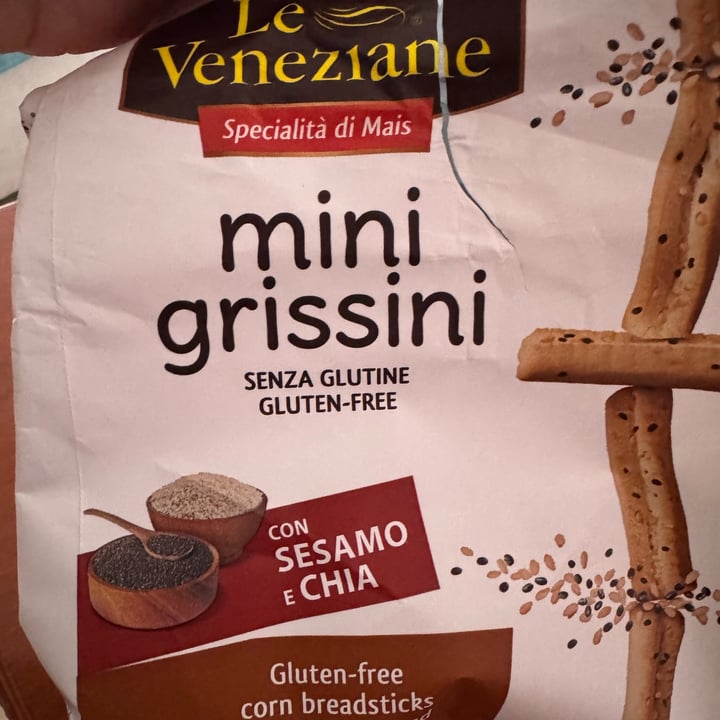 photo of Le veneziane Mini grissini con sesamo e chia shared by @tizy383 on  11 Mar 2025 - review