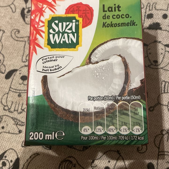 photo of Suzi Wan Lait de coco shared by @giolorali on  09 Jan 2024 - review