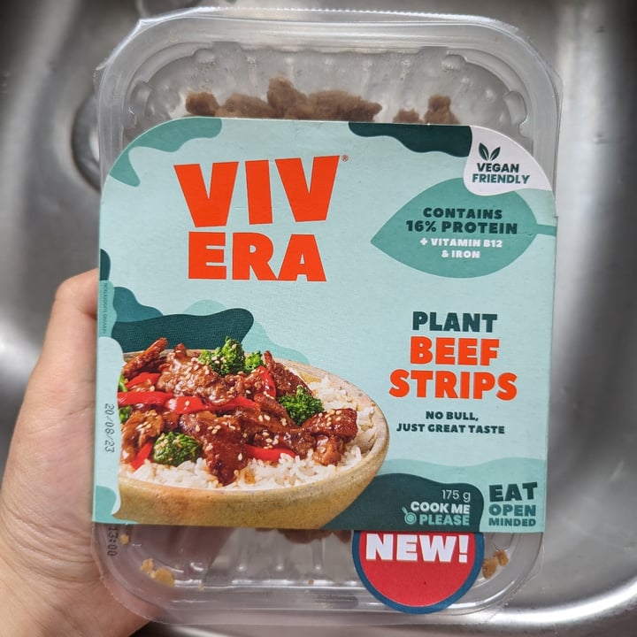 photo of Vivera Plant Beef Strips shared by @katchan on  21 Aug 2023 - review