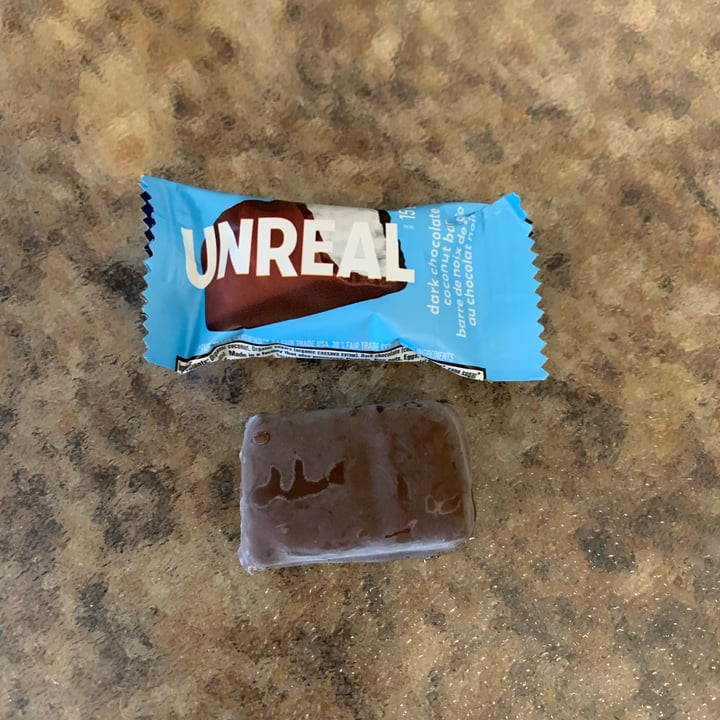 photo of UNREAL Dark chocolate coconut minis shared by @louisg on  04 May 2024 - review