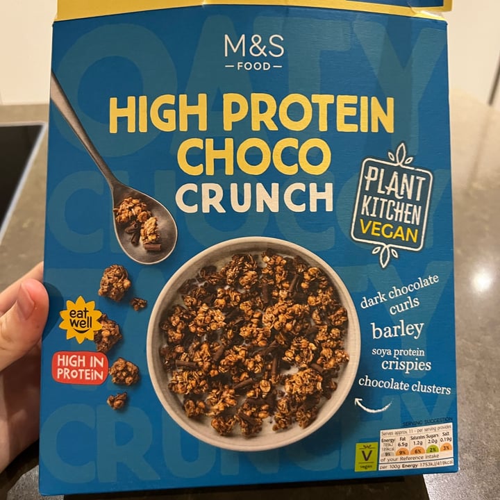 photo of Marks & Spencer Food (M&S) High Protein Choco Crunch shared by @oceancall on  23 Nov 2023 - review