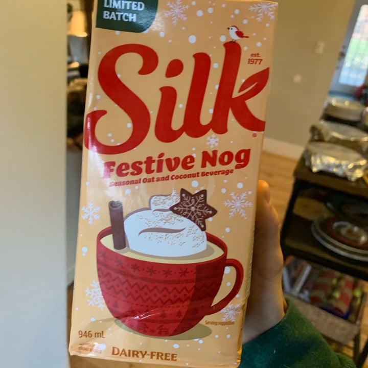 photo of Silk Dairy-Free Festive Nog shared by @tiascaz on  18 Dec 2023 - review