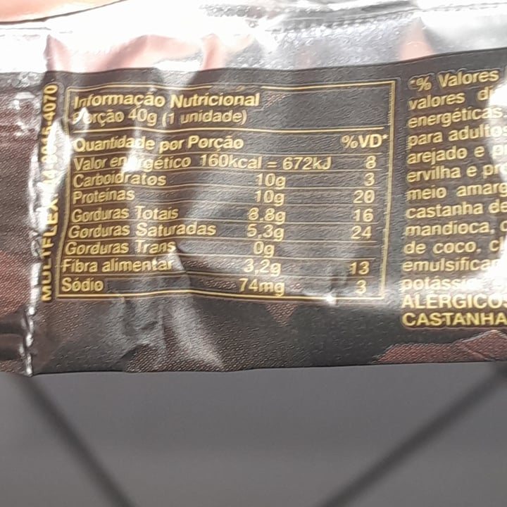 photo of Growth Supplements Barra De Proteína Cacau Black shared by @arianev3g on  05 Oct 2024 - review