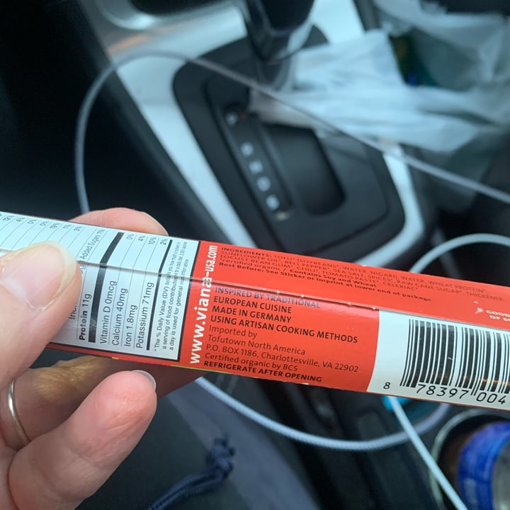 photo of Viana Spicy Snacker - Veggie Snack Sausage shared by @maddy-6 on  26 Nov 2023 - review