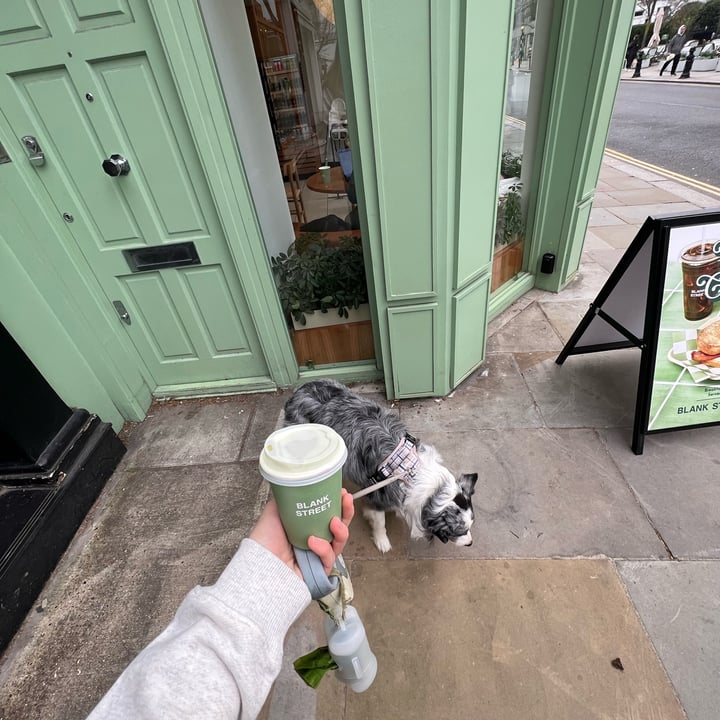 photo of Blank Street Coffee Blueberry matcha w oat milk shared by @oceancall on  07 Mar 2024 - review