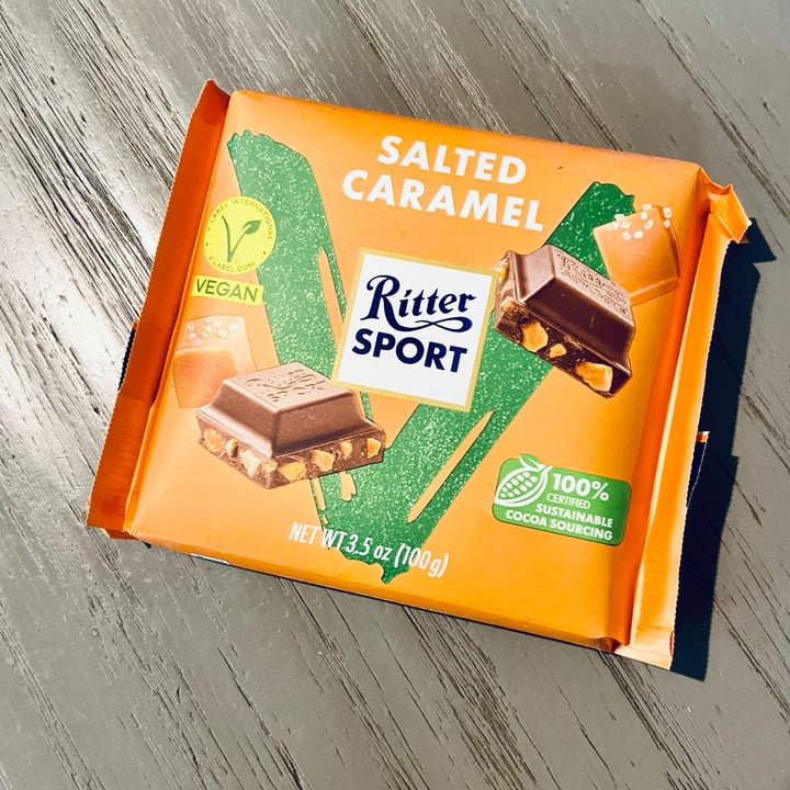photo of Ritter Sport Salted Caramel shared by @chiaramauro22 on  26 Apr 2024 - review