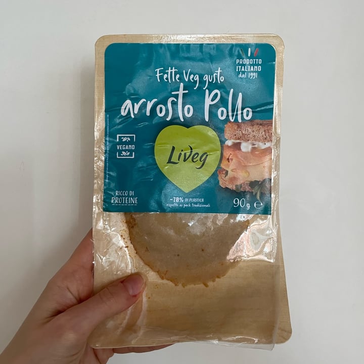 photo of Liveg Affettato pollo veg shared by @lunad on  11 Mar 2024 - review