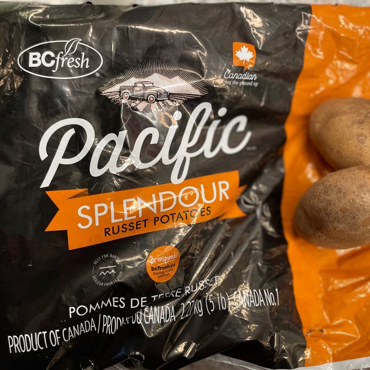photo of BC Fresh Pacific Splendour Russet Potatoes shared by @veganvanman on  03 Mar 2025 - review