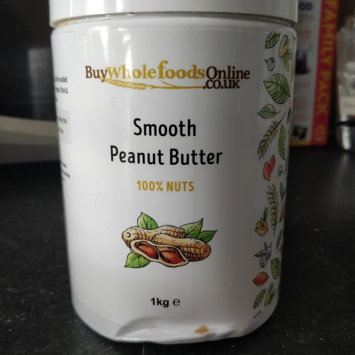 photo of Buywholefoodsonline.co.uk Smooth Peanut Butter shared by @compassionate on  28 Jan 2024 - review