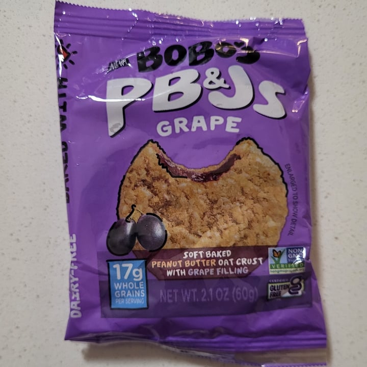 photo of Bobo's PB&Js Grape shared by @socalvegan on  26 Feb 2024 - review