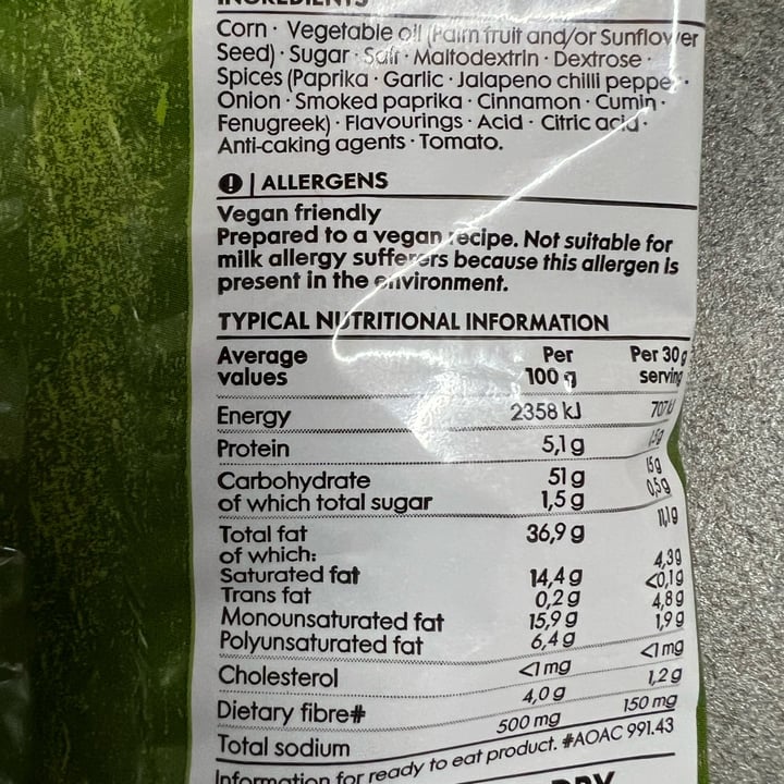 photo of Woolworths Food Corn strips Mexican salsa flavour shared by @ftc on  25 Sep 2023 - review