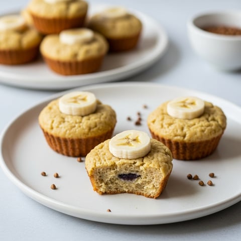Quick & Easy Vegan Gluten-Free Banana Buckwheat Mini Cakes