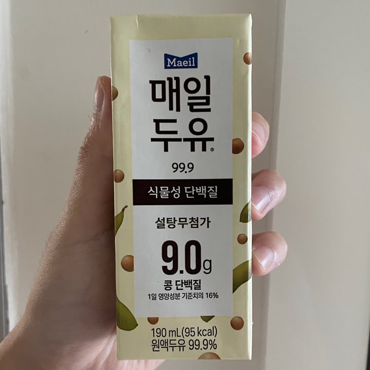 photo of Maeil Soy Milk 99.9% shared by @keifeewowo on  30 Sep 2023 - review