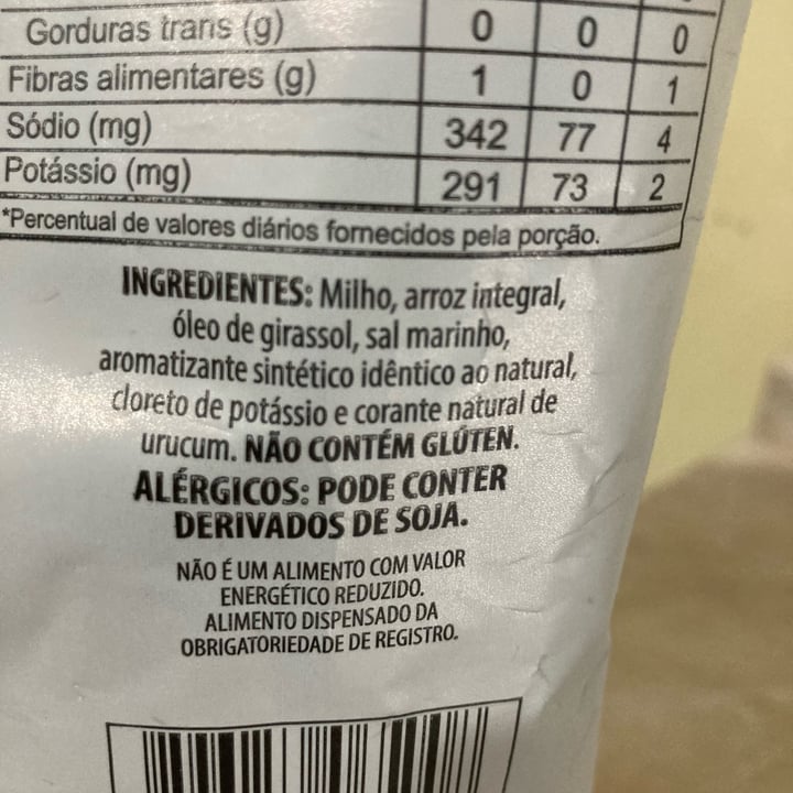 photo of Kodilar Natural Life Chips De Arroz - Queijo Nacho shared by @allecrodrigues on  22 Apr 2025 - review
