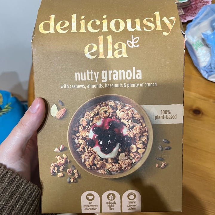 photo of Deliciously Ella Nutty Granola shared by @twiggyzombie on  14 May 2024 - review