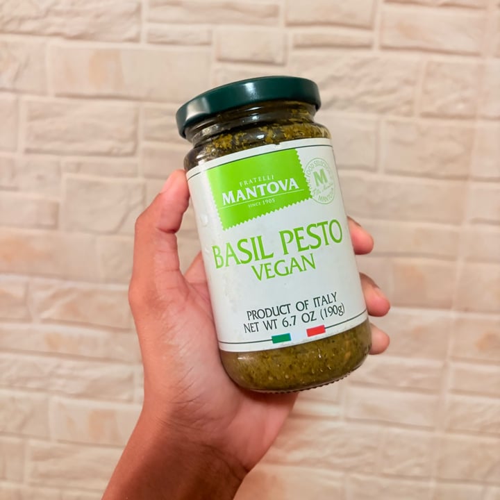 photo of Fratelli mantova Vegan Basil Pesto shared by @vegandiaries on  21 Aug 2025 - review