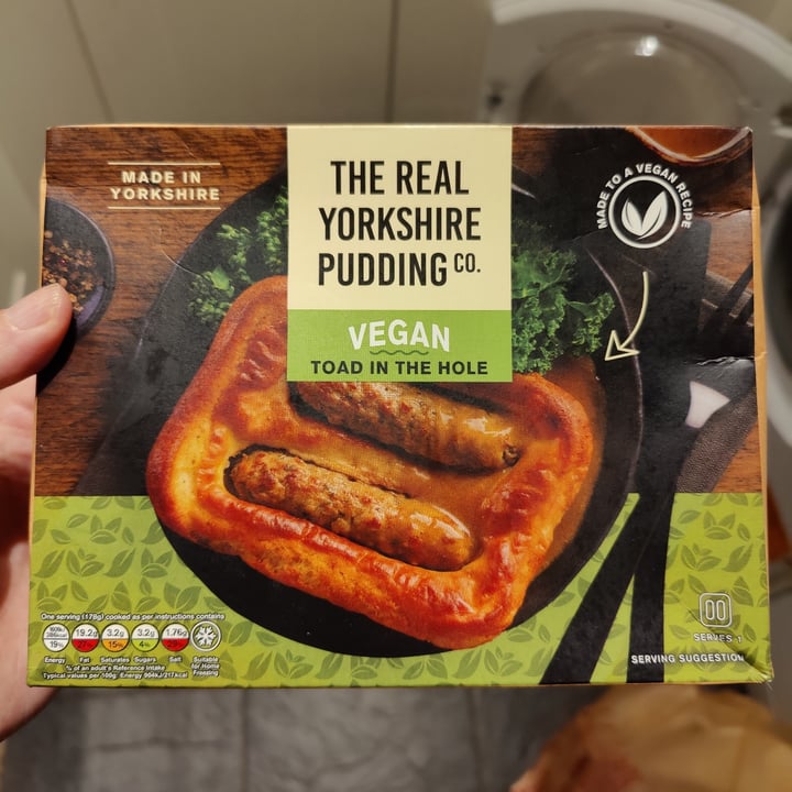 photo of The Real Yorkshire Pudding Co Vegan Toad in the Hole shared by @plumesworld on  18 Nov 2023 - review