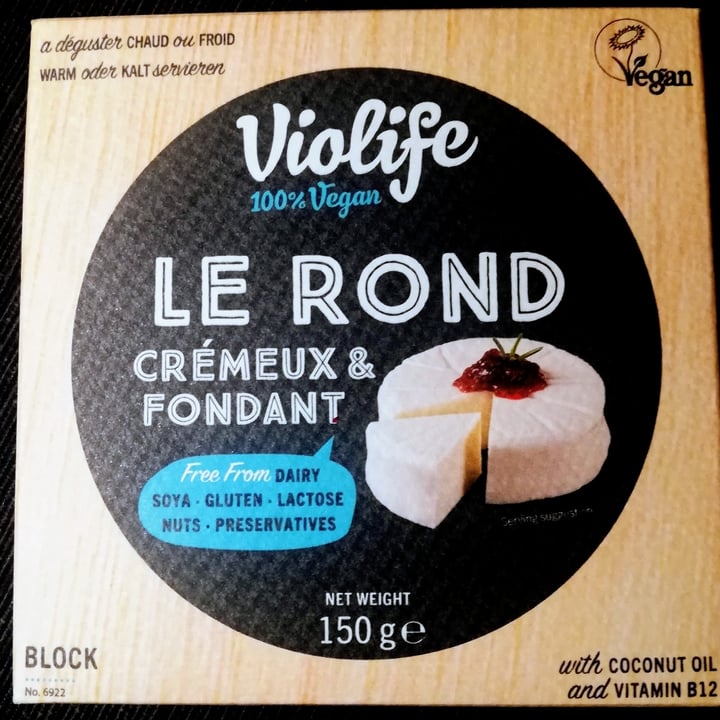 photo of Violife Le Rond Crémeux & Fondant shared by @sadasi on  09 Nov 2023 - review