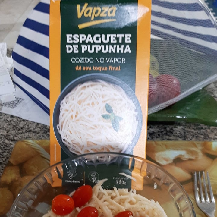 photo of Vapza Espaguete de Pupunha shared by @suelipacoutinho on  17 Feb 2024 - review
