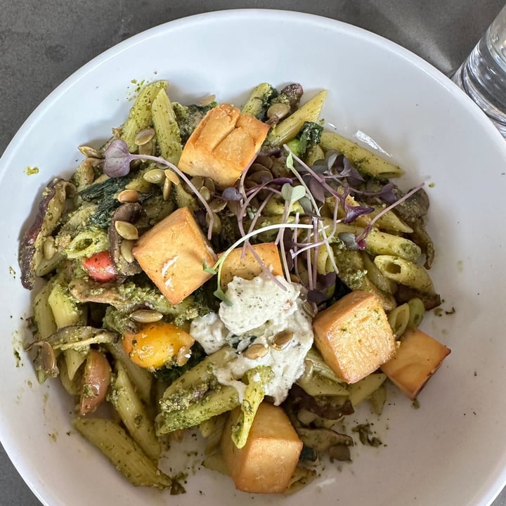 photo of SŌW Plated Pesto Pasta shared by @yrayburn on  07 Oct 2023 - review
