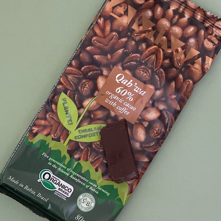 photo of AMMA Chocolate 60% Organic Cacao With Coffee shared by @aldalima on  24 Dec 2023 - review