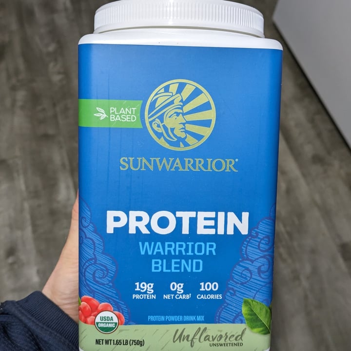photo of Sunwarrior Protein Warrior Blend Unflavored shared by @brtjohns on  24 Apr 2024 - review