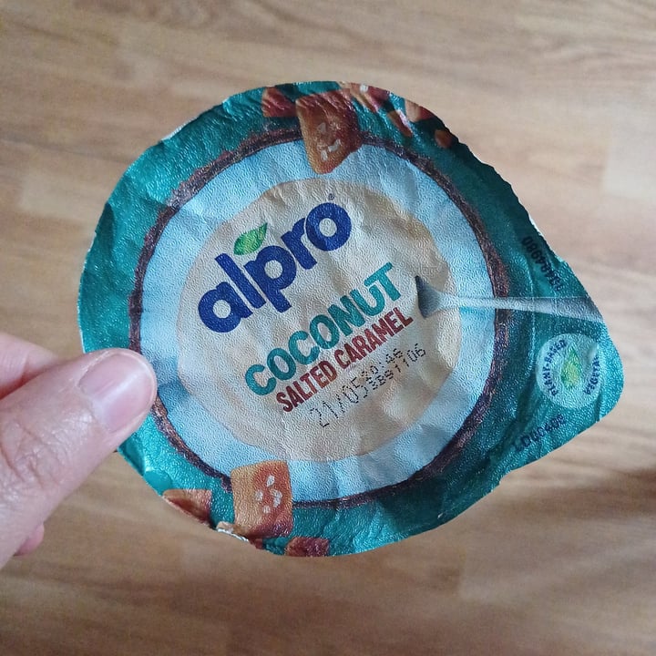 photo of Alpro Coconut Salted Caramel shared by @lapaola on  27 Apr 2024 - review