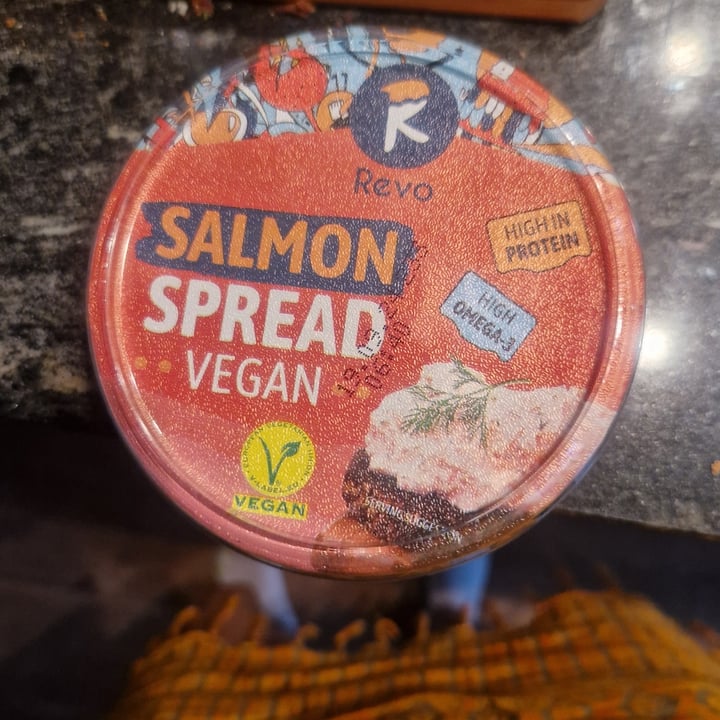 photo of Revo Foods Revo Salmon Spread shared by @janaplantpowered on  28 Sep 2024 - review